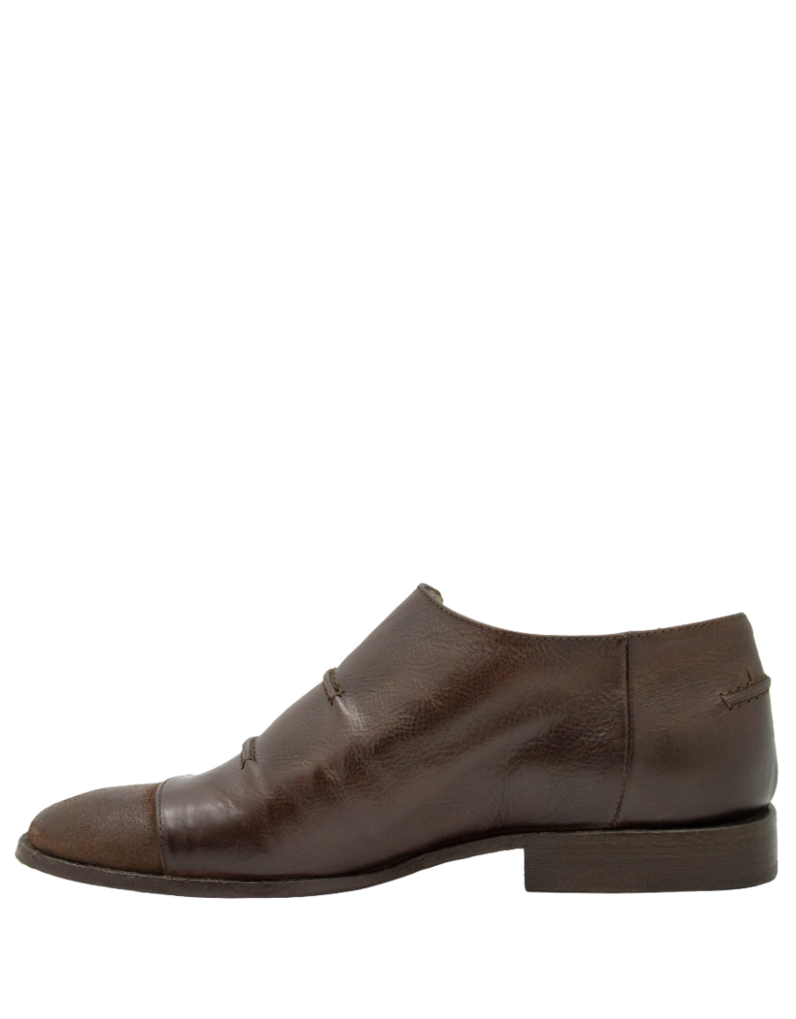 MLO MLO ML1A Coffee Monk Strap Shoe 7506