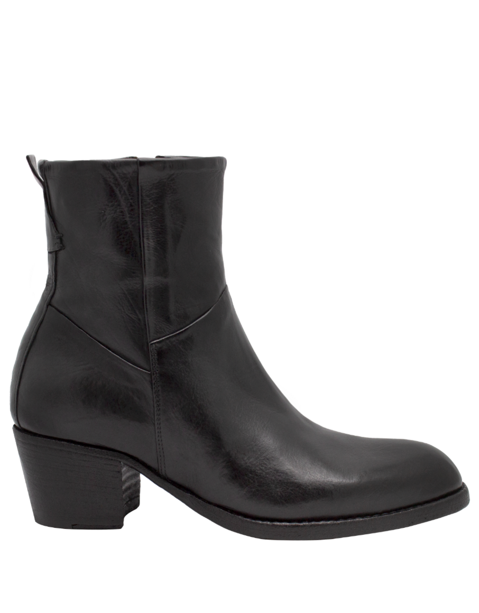 King King K1E Black Side Zipper Boot 5222