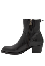 King King K1E Black Side Zipper Boot 5222