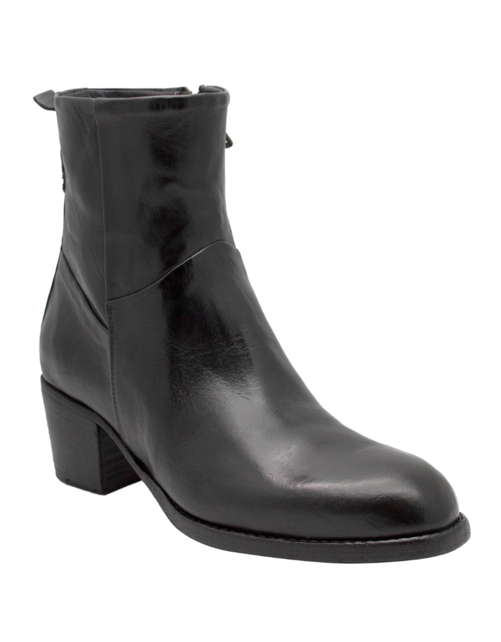 King King K1E Black Side Zipper Boot 5222