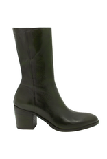 King King K1H  Khaki Mid Calf Boot High Heel 5401