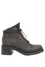 LeRuemarcel LeRuemarcel LR2F Grey Lace-Up Ankle Boot Kaya