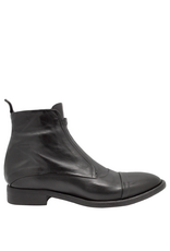 King King K1L Black  Flat Ankle Boot 5544