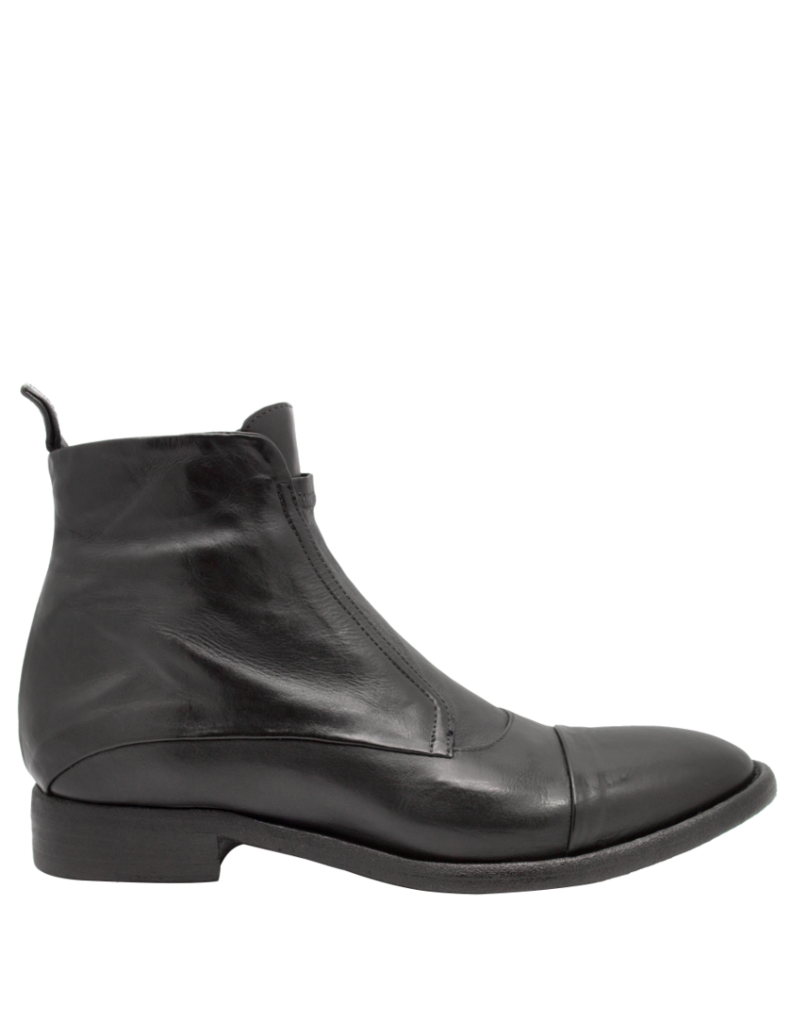King King K1L Black  Flat Ankle Boot 5544