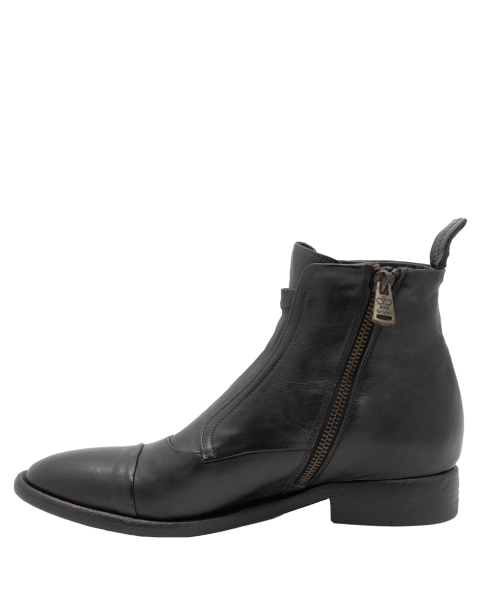 King King K1L Black  Flat Ankle Boot 5544