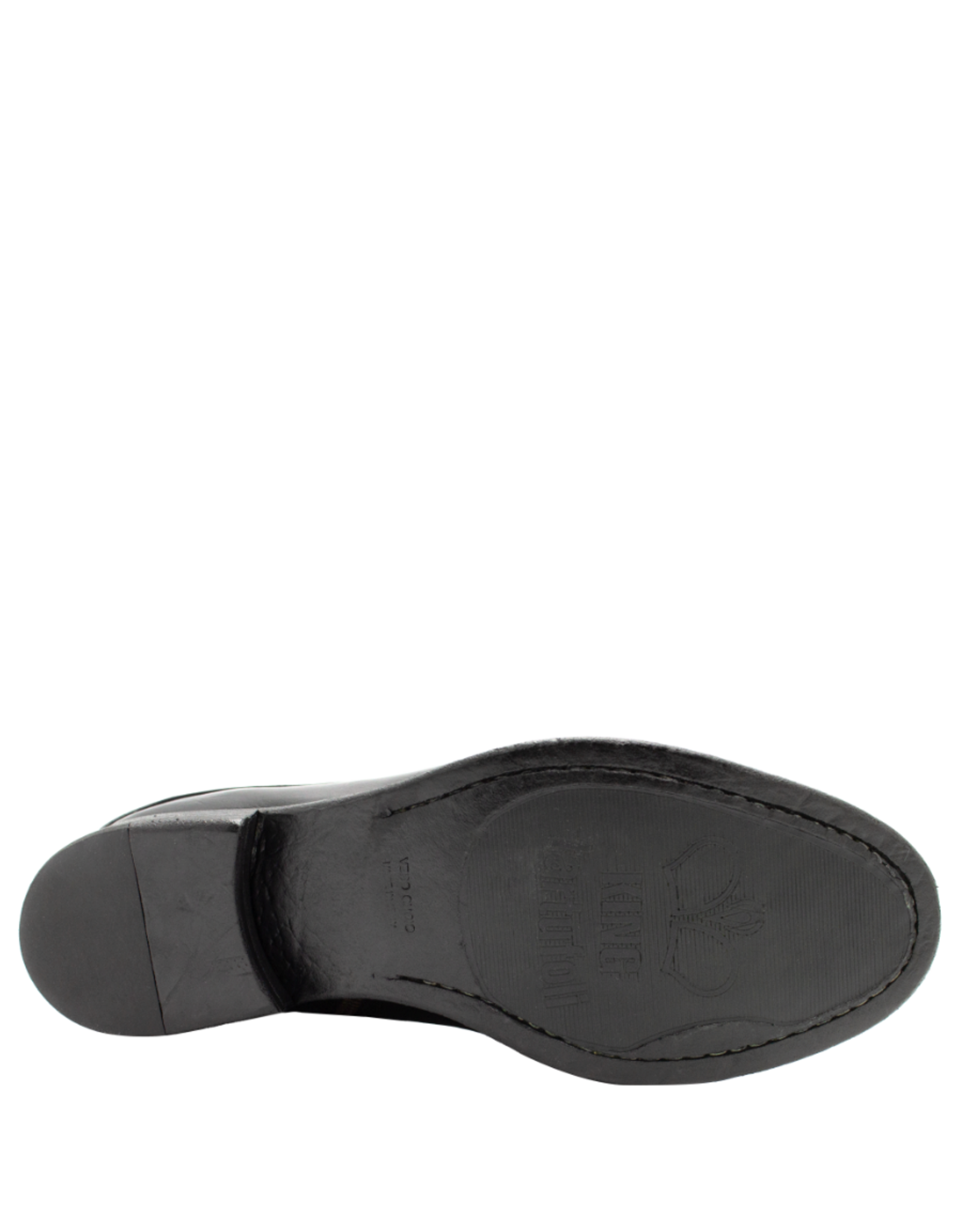 King King K1L Black  Flat Ankle Boot 5544