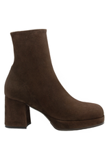 Masiero Masiero LM1F Brown Suede Platform Boot Malia