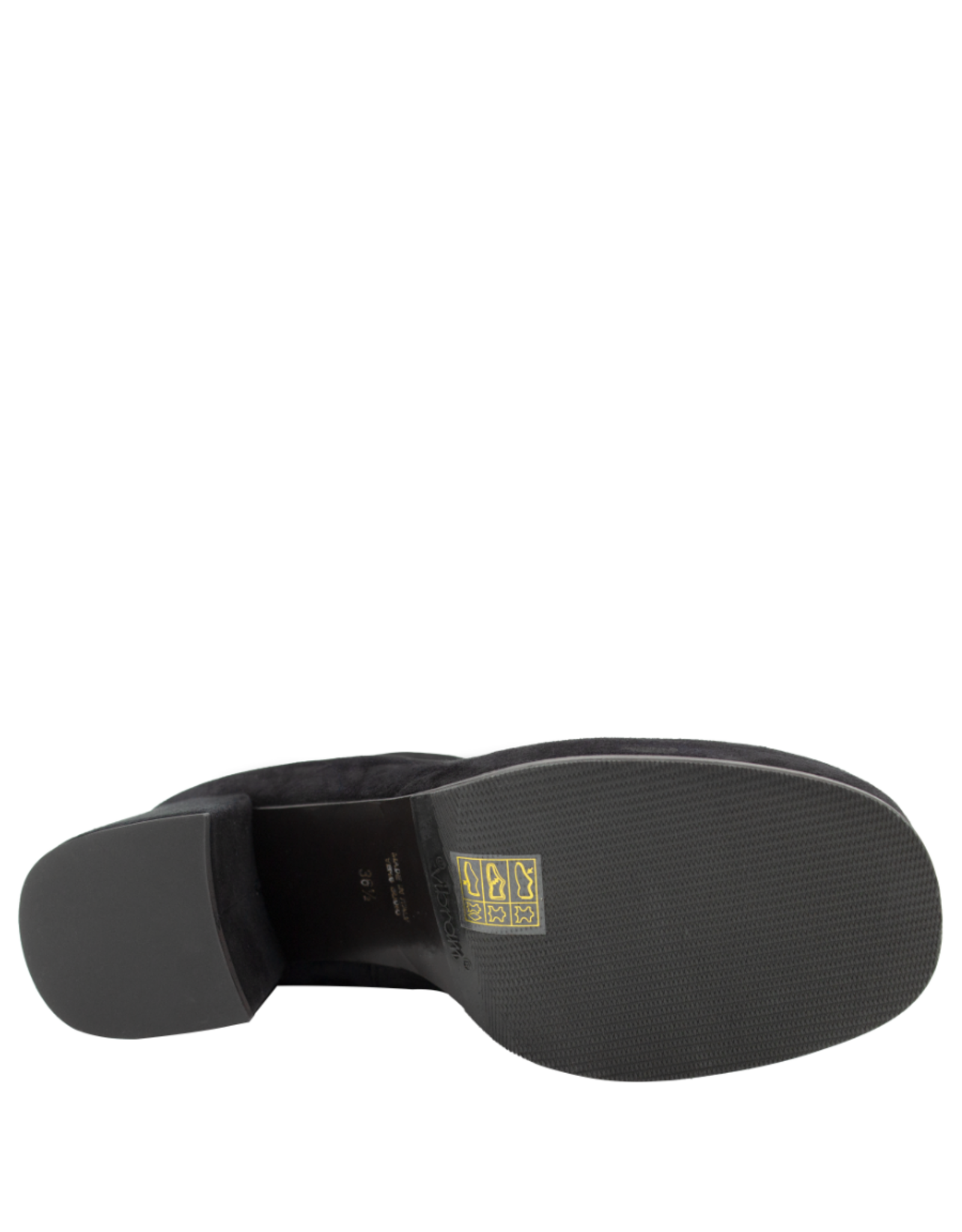 Masiero Masiero LM1E Black Suede Platform Boot Malia