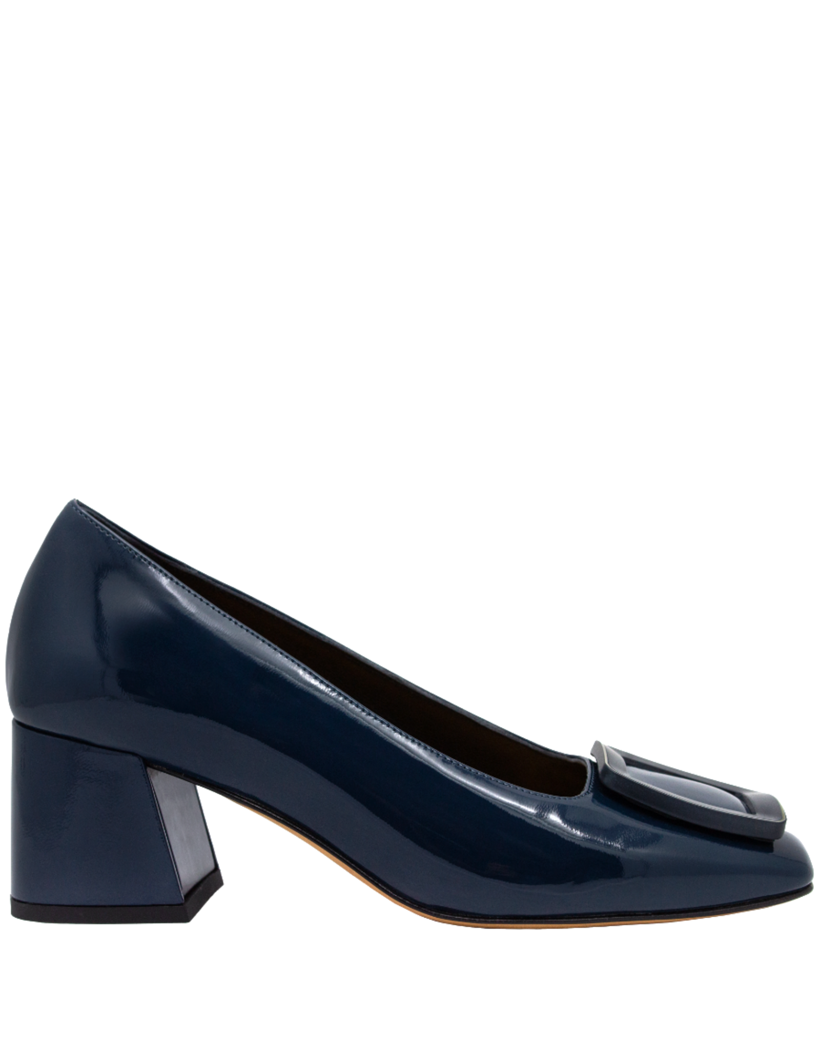 MaraBini MaraBini M12X Blue Pump W/ Square Buckle 1028