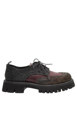 History541 History HF3S Moka/Wine Wingtip Oxford Ross