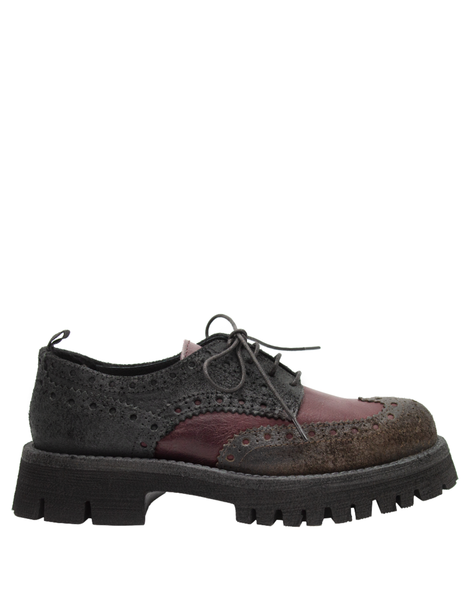 History541 History HF3S Moka/Wine Wingtip Oxford Ross