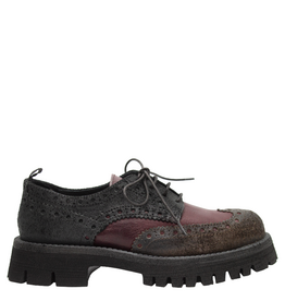 History541 History HF3S Moka/Wine Wingtip Oxford Ross