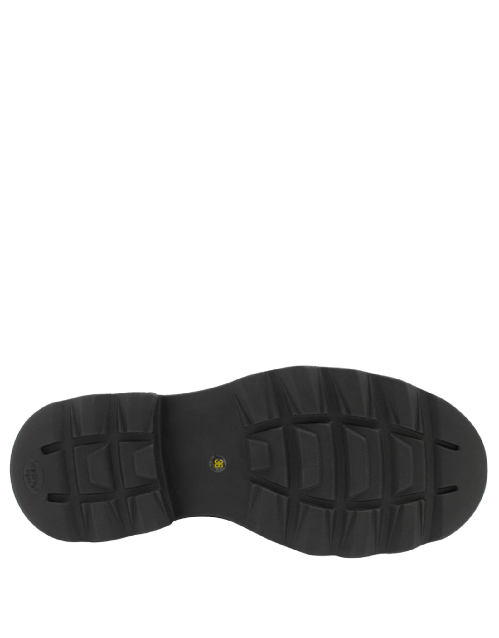 History541 History HF3L Black Mid Calf Tread Sole No Lace Livy