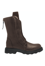 History541 History HF3M Brown Mid Calf Tread Sole No Lace Livy