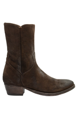 Pantanetti Pantanetti P1F Brown Suede Side Zipper 1937
