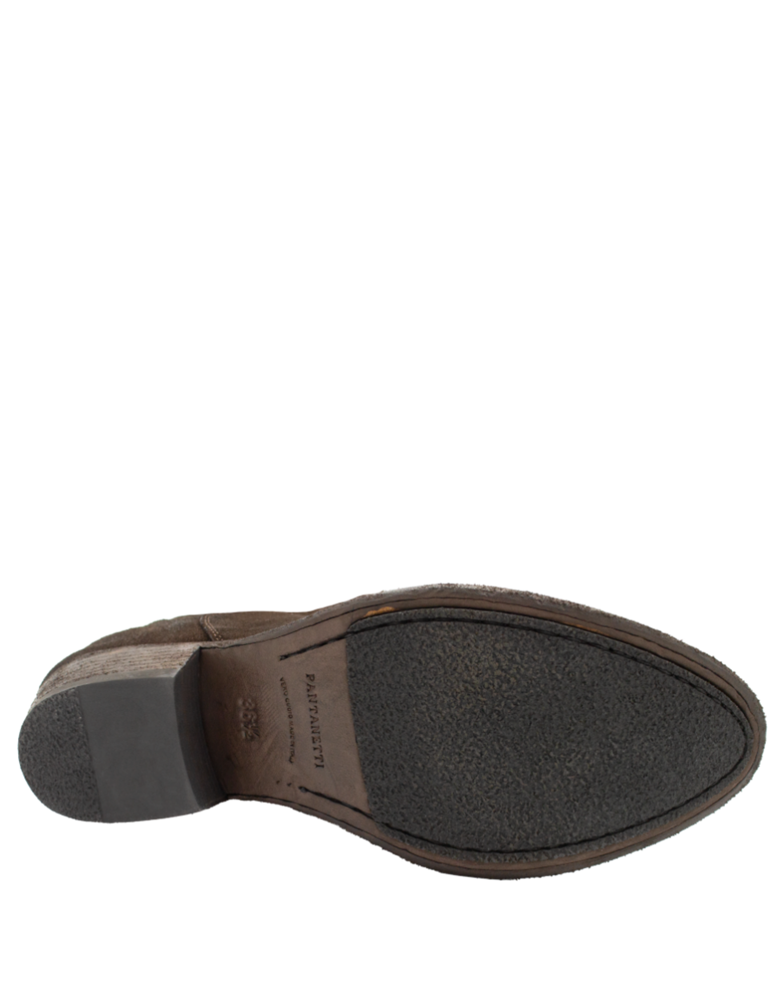 Pantanetti Pantanetti P1F Brown Suede Side Zipper 1937