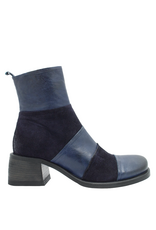Anis Anis AS5B Blue Patchwork Boot Arly