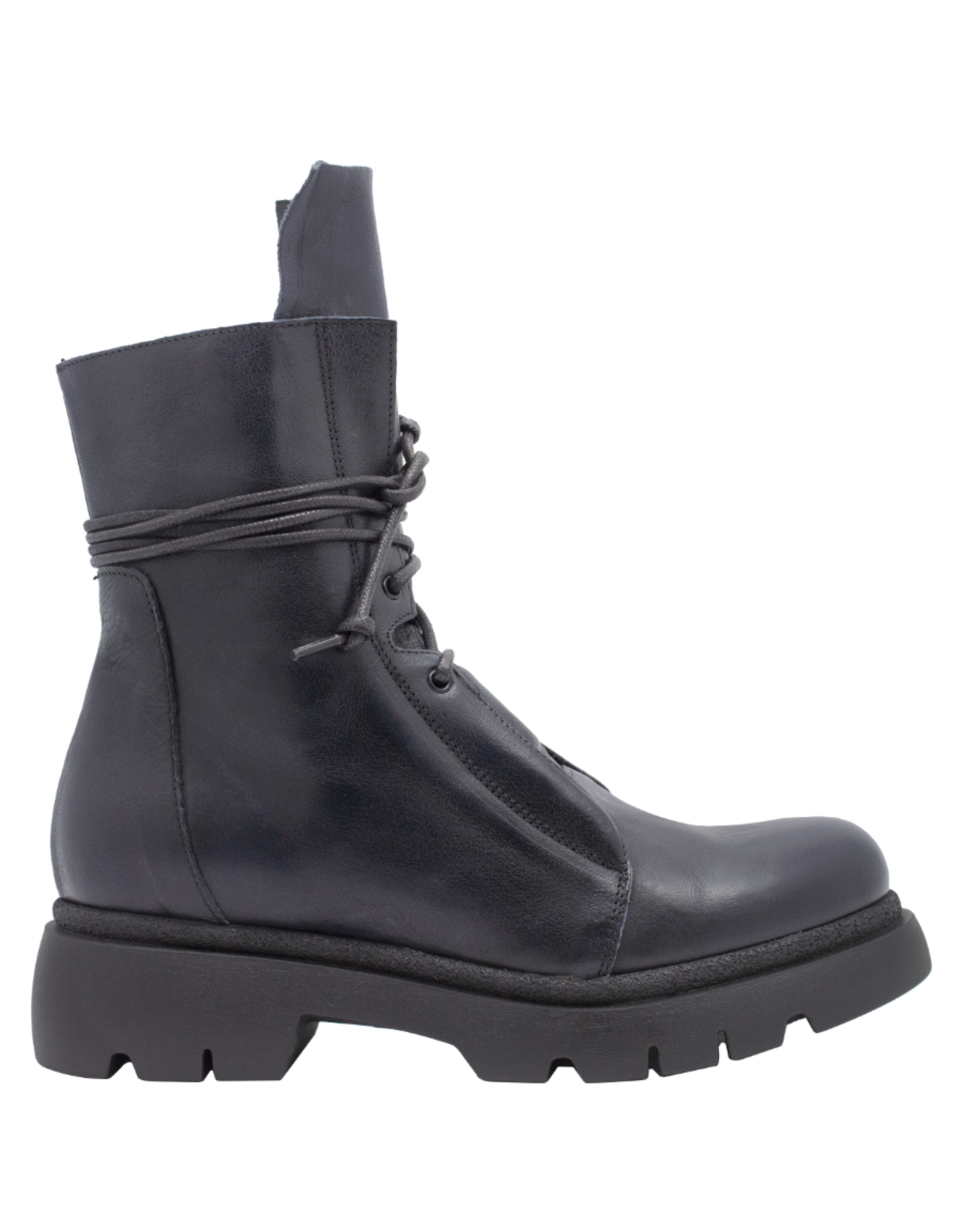 Anise Anise AS5F Blue Lace-Up Tread Sole Niky