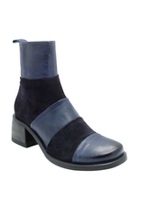 Anis Anis AS5B Blue Patchwork Boot Arly