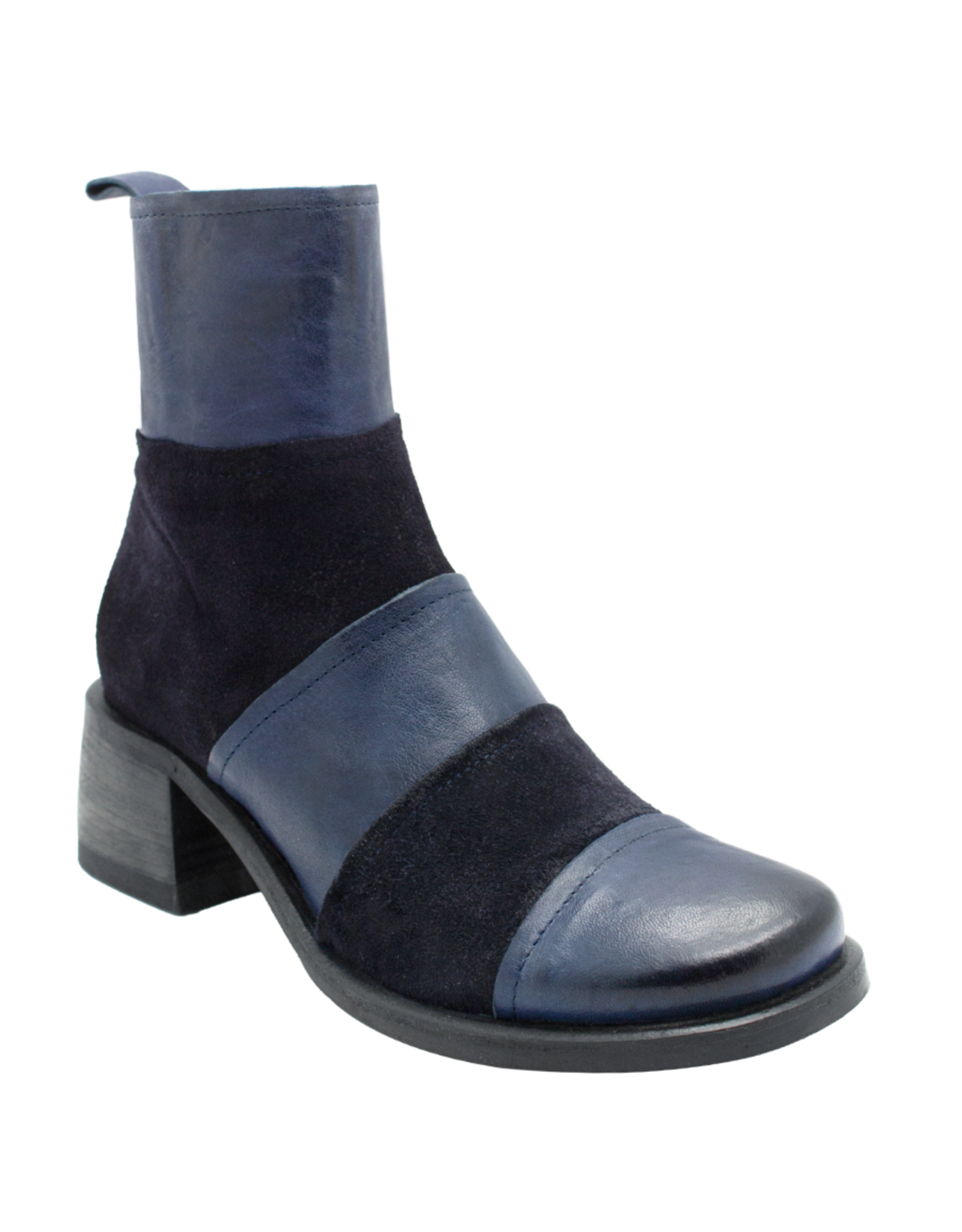 Anis Anis AS5B Blue Patchwork Boot Arly