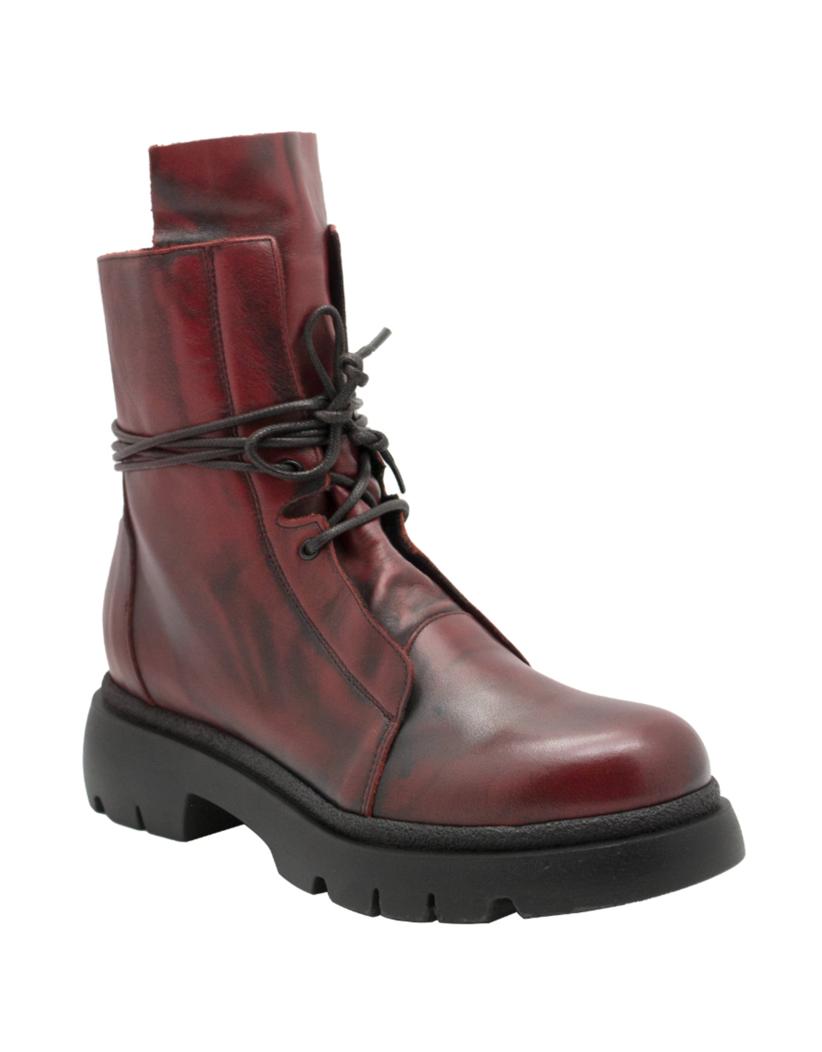 Anise Anis HF3O Wine Lace-Up Tread Sole Niky