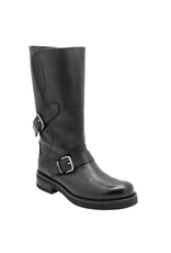 Anise Anise AS5G Black Mid Calf With Buckle Detail Nion