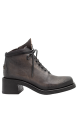 LeRuemarcel LeRuemarcel LR2F Grey Lace-Up Ankle Boot Kaya