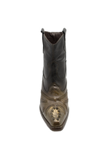 LeRuemarcel LeRuemarcel LR2E  Brown/Black Knotted Boot Kamp