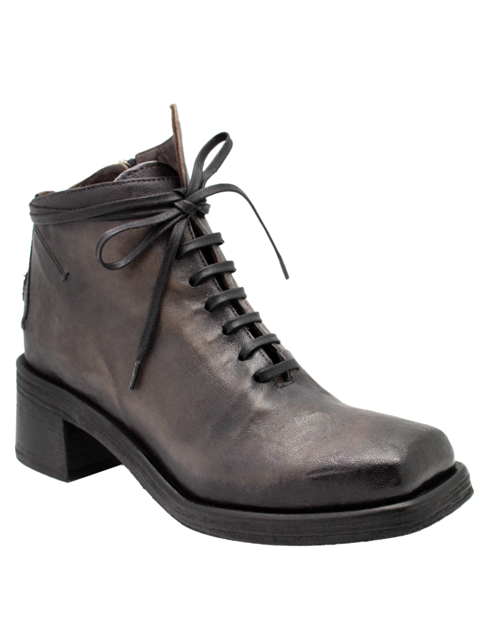 LeRuemarcel LeRuemarcel LR2F Grey Lace-Up Ankle Boot Kaya