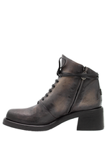 LeRuemarcel LeRuemarcel LR2F Grey Lace-Up Ankle Boot Kaya