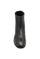 LeMargo LeMargo LE4G Black Flat Boot With Stretch Calf Saba