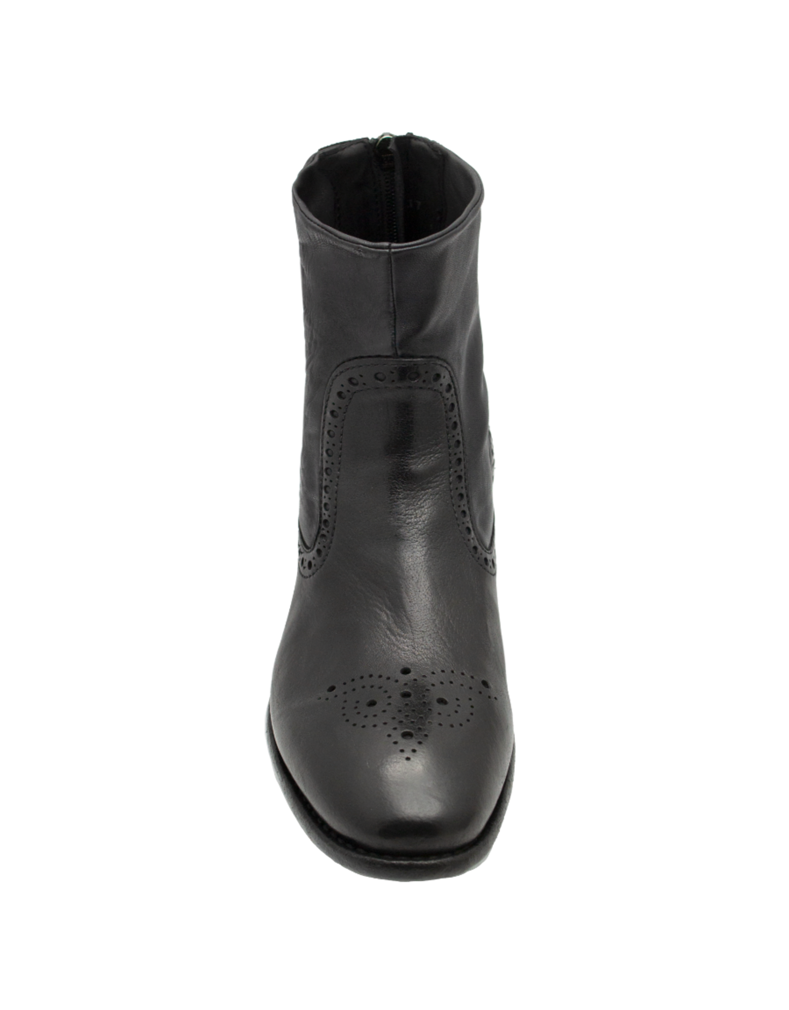 LeMargo LeMargo LE4G Black Flat Boot With Stretch Calf Saba