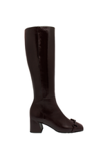 MaraBini MaraBini M13W Wine Glaze Knee Boot With Bit 1043