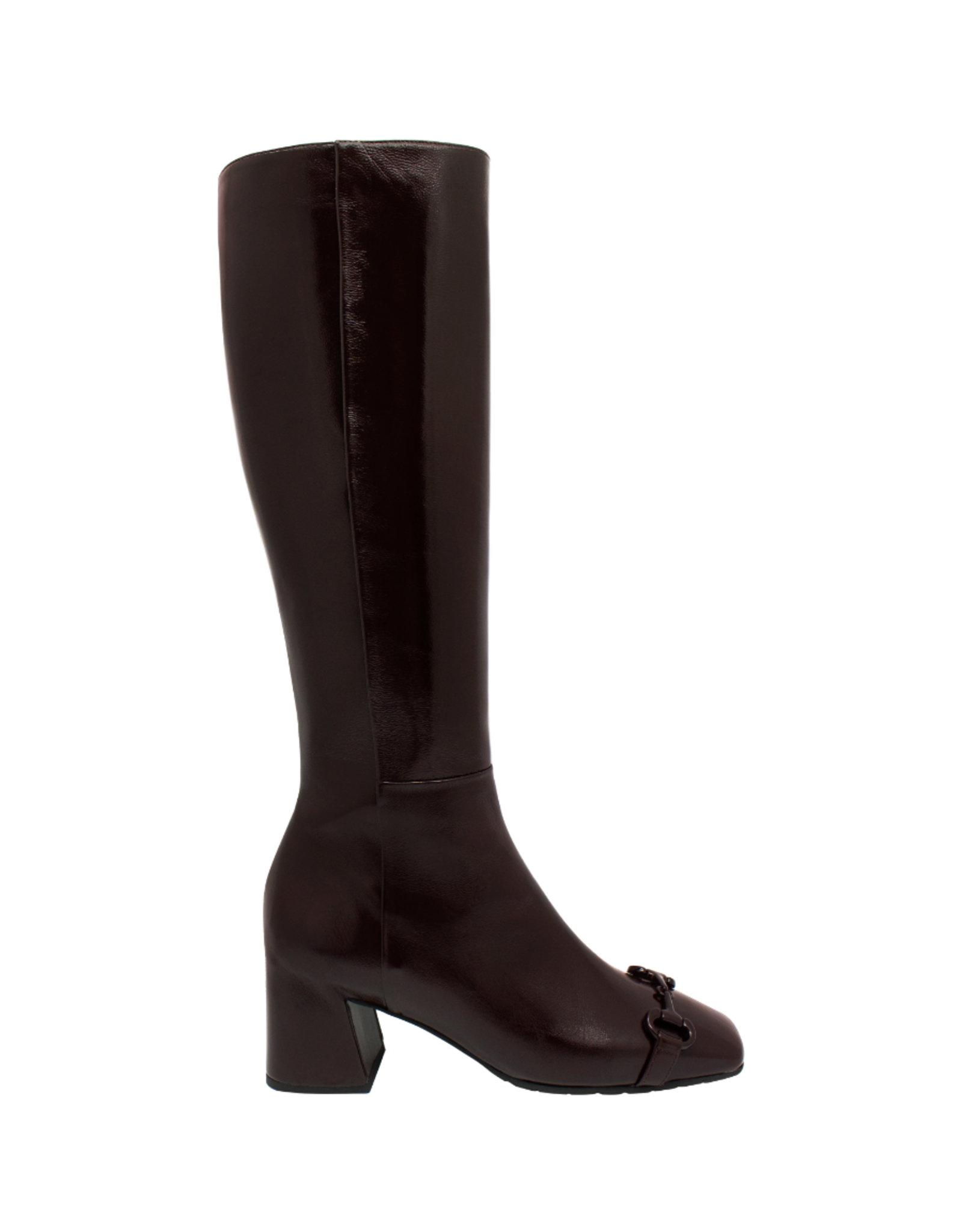 MaraBini MaraBini M13W Wine Glaze Knee Boot With Bit 1043