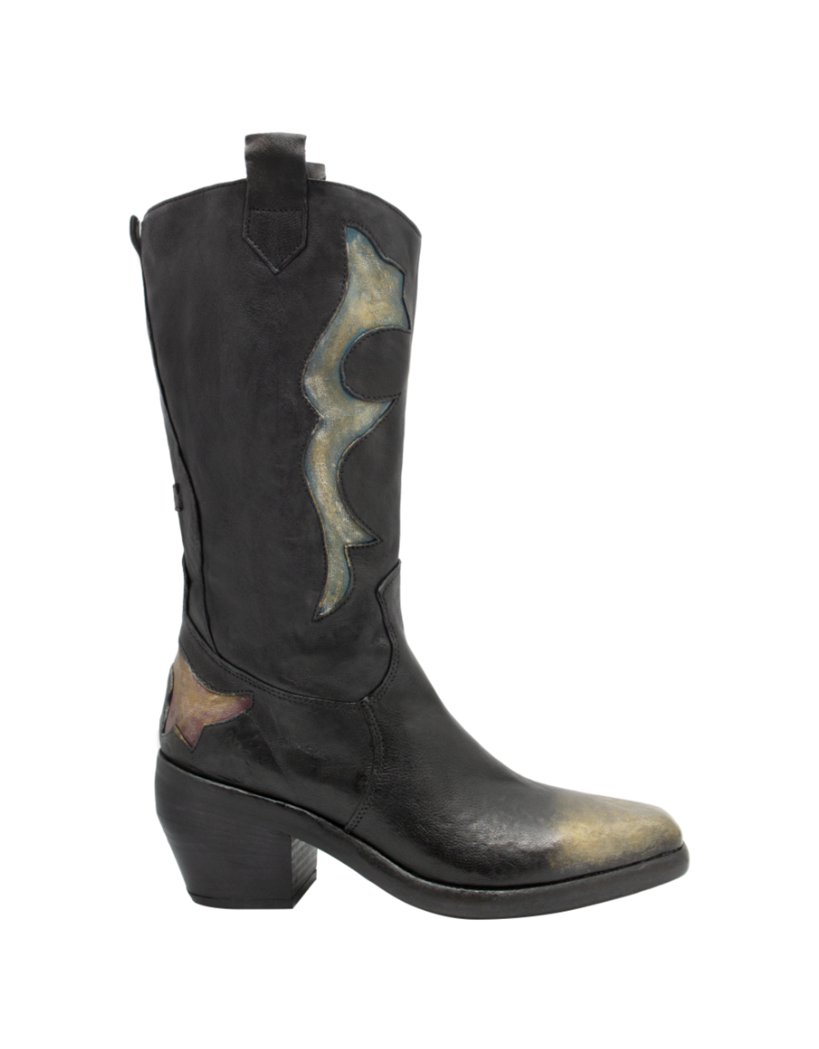 LeRuemarcel LeRuemarcel LR2I Black Western With Inlays Yael