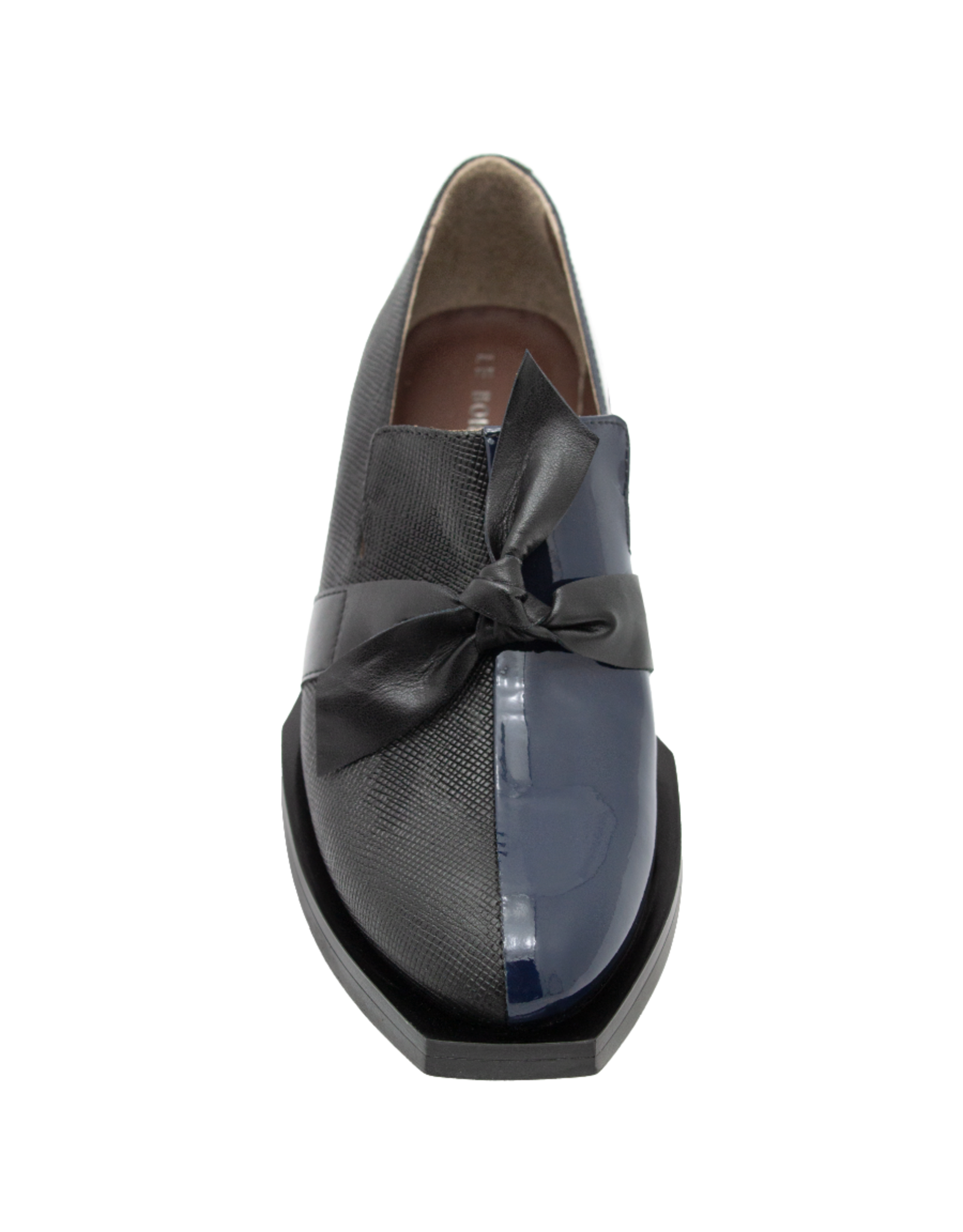 LeBohemien LeBohemien LB3J Black W/Blue Loafer With Tie Hope
