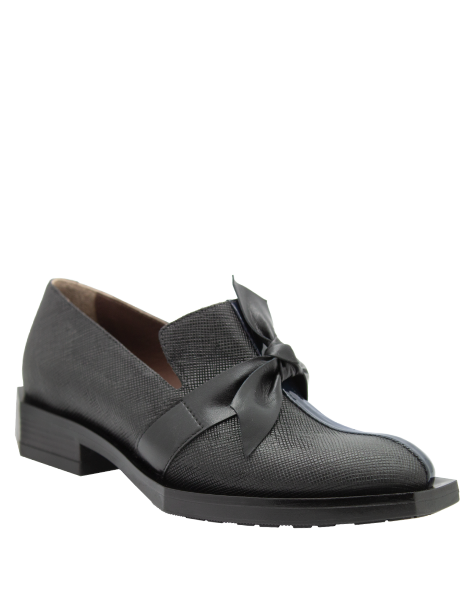 LeBohemien LeBohemien LB3J Black W/Blue Loafer With Tie Hope