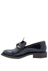 LeBohemien LeBohemien LB3J Black W/Blue Loafer With Tie Hope