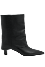 Now Now N47T Black Cuff Boot Point Toe 9544