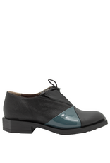 LeBohemien LeBohemien LB3M Black Patent With Blue Oxford QuQu