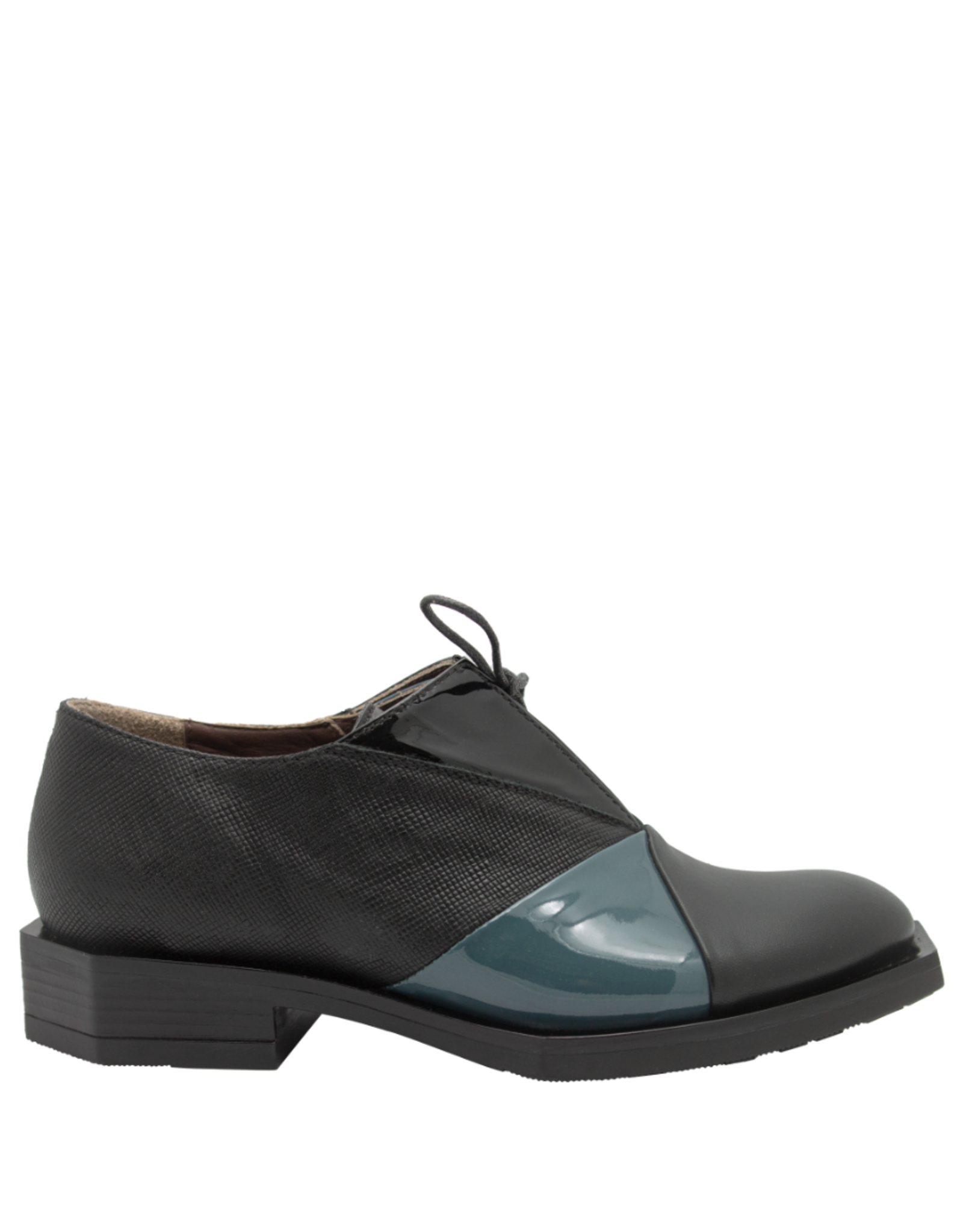 LeBohemien LeBohemien LB3M Black Patent With Blue Oxford QuQu