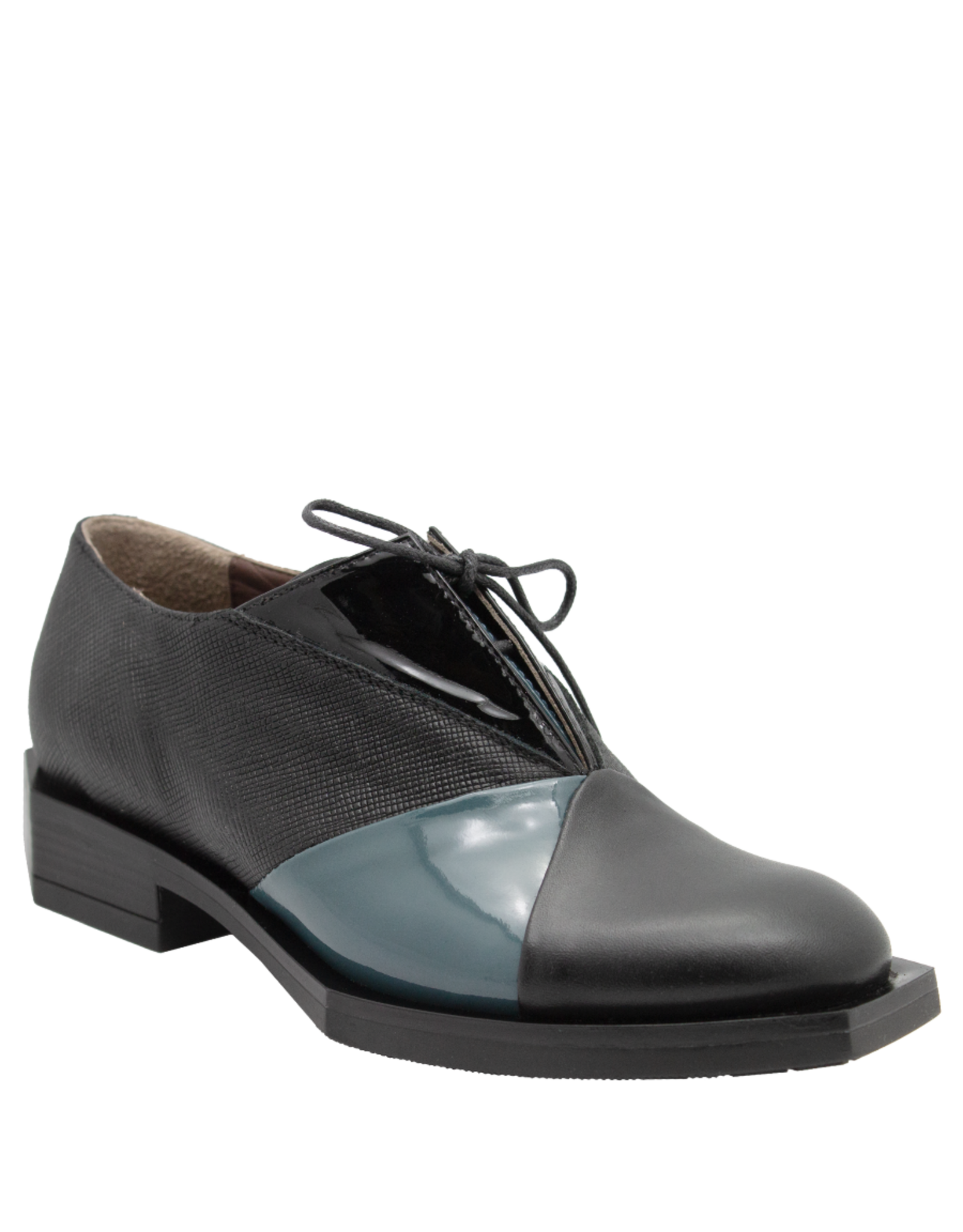 LeBohemien LeBohemien LB3M Black Patent With Blue Oxford QuQu