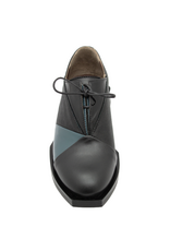 LeBohemien LeBohemien LB3M Black Patent With Blue Oxford QuQu