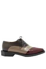 LeBohemien LB3N Red Multi Asymmetric Oxford YaYa