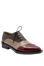 LeBohemien LB3N Red Multi Asymmetric Oxford YaYa