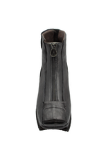 LeRuemarcel LeRuemarcel LR2H Black Tread Sole With Top Zipper Mae