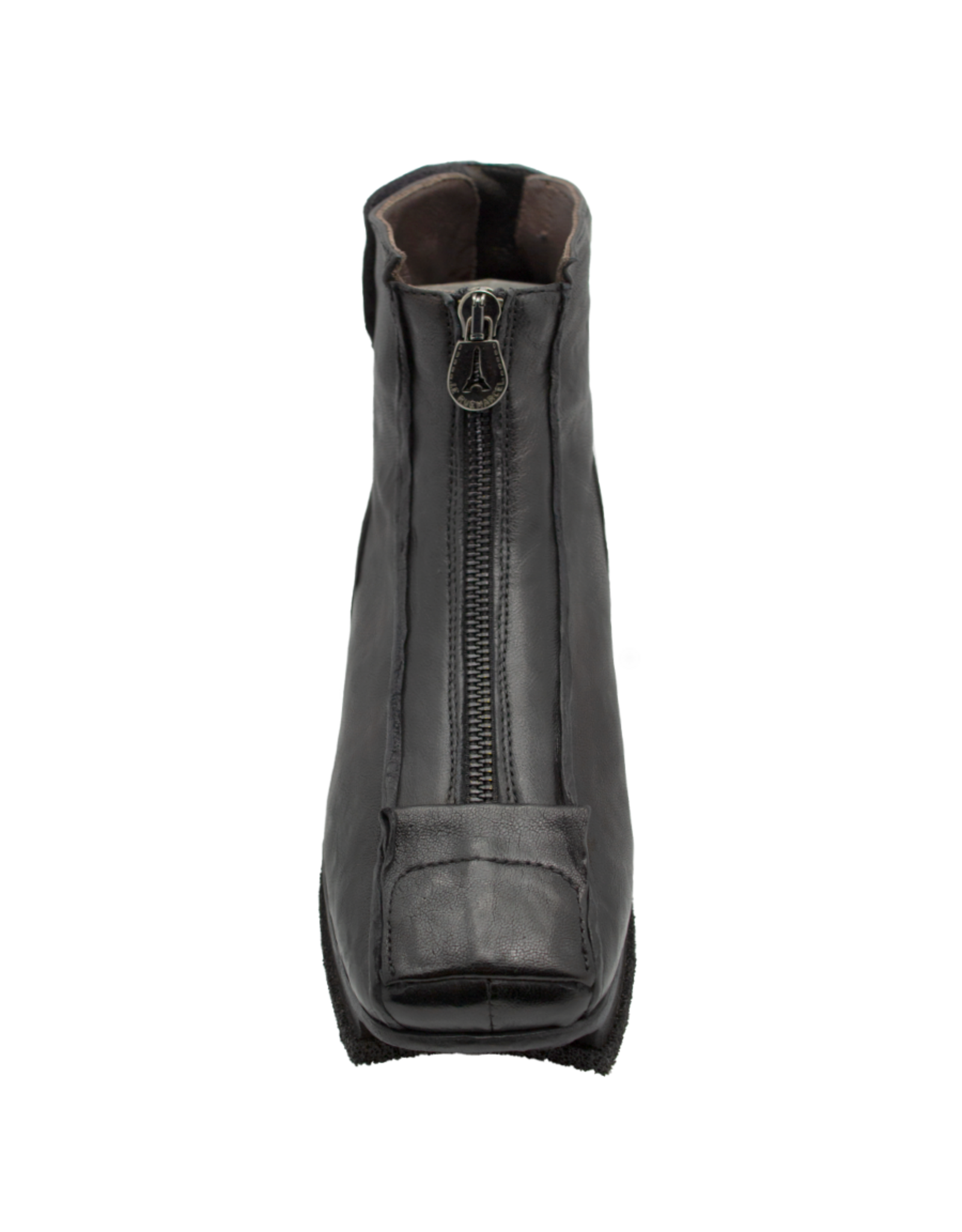 LeRuemarcel LeRuemarcel LR2H Black Tread Sole With Top Zipper Mae