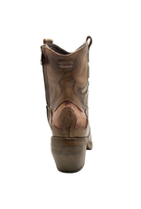 LeRuemarcel LeRuemarcel LR2K Brown Western Boot with Inlays  Yann