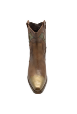 LeRuemarcel LeRuemarcel LR2K Brown Western Boot with Inlays  Yann