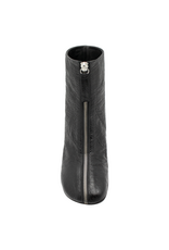 Halmanera Halmanera H49Y Black Top Zipper/Red Conical Heel 1000